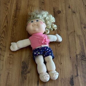 Pink and Blue Kids Doll